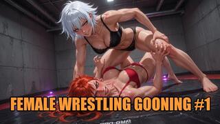 Female Wrestling Gooning #1: Thigh Goddess Trance Domination