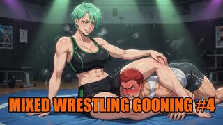 Mixed Wrestling Gooning #4: Wrestling Queen's Goon Crush Mind Control