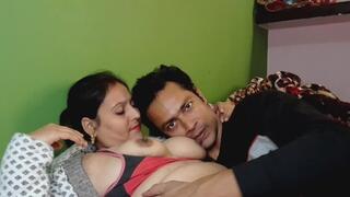 Babe fuck missionary moaning louder during sex