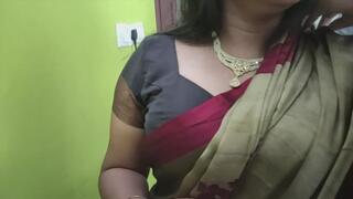 Mallu Couple Hot BDSM: Blindfolded Wife in Saree Gets Tied & Fucked Hard
