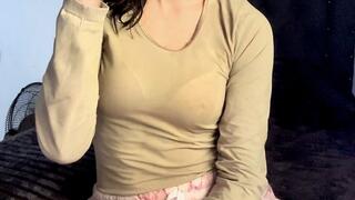 POV Smoking Tease in Bed - Dirty Socks & Book Reading While I Smoke For You