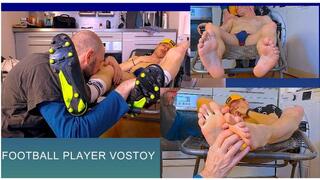 Football player Vostoy foot forship