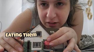 Giantess Vore – Eating Gummy Bears