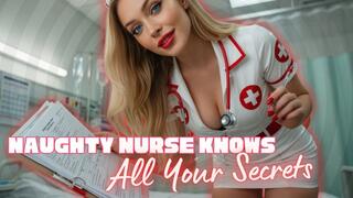 Naughty Nurse Knows All Your Secrets: Mindfuck Blackmail-Fantasy