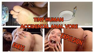 GIANTESS - ACCIDENTAL ANAL VORE - FARTS AND EXPULSION