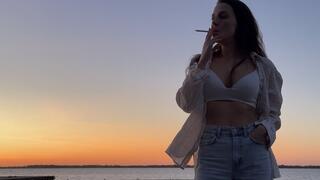 Sunset Escape • All White 100 by the Water