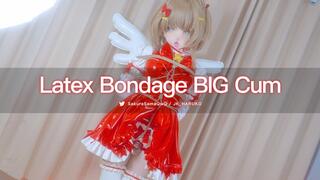 KMM-Pro-42 - Latex Kigurumi Bondage Chastity Cum