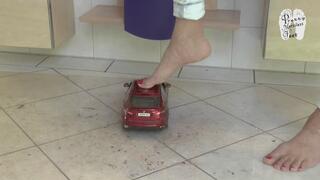 New RC car under naked Feet from Christin