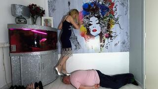 Verbal Domination Head Crushing Danielle 2 FLOOR CAM (4K)