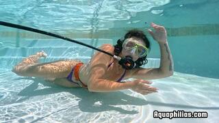 Aquaphilias- Dakota Marr- Has some Aquatic Love to Give on SCUBA