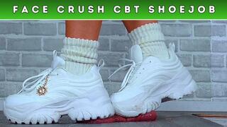 Busting Your Face & The Cum From Your Balls Under My Buffalo Trainers (238) - Face & Bug Cam - Cock Trample Trampling CBT Femdom Sneaker Crush