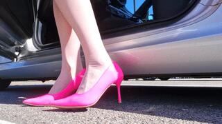 Driving Angles In Pink