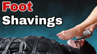 Foot Shavings Slave