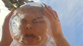 Blowing Bubbles in Slow Motion and Breathing Challenge