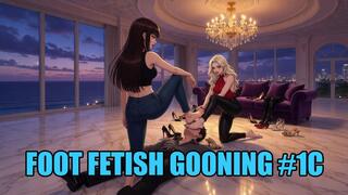 Foot Fetish Gooning #1C: Eternal Surrender to Pampered Soles (Animated, Music)