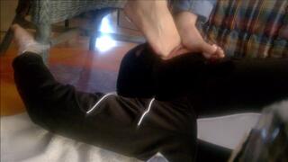 STEFANIA TIED UP ME AND PUT HER FOOT IN MY THROAT