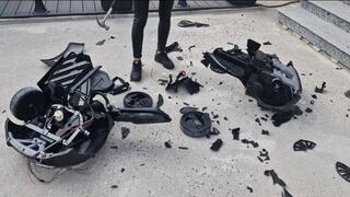 Destroying a BMW i8 Toy Car | Crushing Scene ASMR