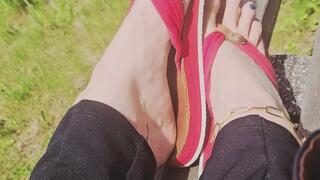 POV: You`re Sitting With Me in the Sun...Watching My Feet All Day