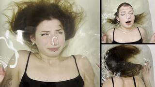 Lisa makes her first underwater video