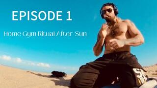 Solo Male From Chilling At The Beach To Naked Facesitting Squats At Home Gym & Jerking Off 8K VIRTUAL REALITY