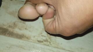 My feet are hideous and dirty