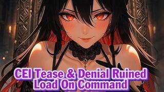CEI Tease & Denial – Ruined Load On Command | Goddess Hiyori