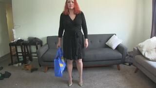 Fembot Saleswomans Pantyhose Demonstration 811 2