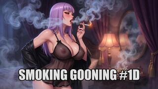 Smoking Gooning #1D: Smoky Lung-Trance Goon Addiction (Animated, Music, Text)