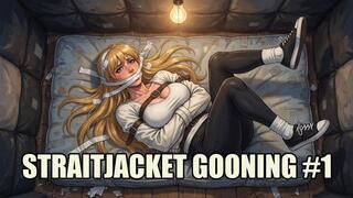 Straitjacket Gooning #1: Asylum Straitjacket Surrender