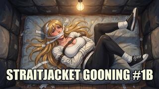 Straitjacket Gooning #1B: Asylum Straitjacket Surrender (Animated)