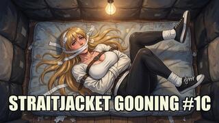 Straitjacket Gooning #1C: Asylum Straitjacket Surrender (Animated, Music)