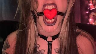 Goth Cupid Gets Gagged, Plugged, and Fucked