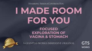 I Made Room for You - Gentle Giantess Mommy Dom POV - Belly Button Captivity - Tiny Pet Clit Press by GTS Works