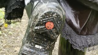 Dirtying My Hunter Boots For Your Filthy Tongue