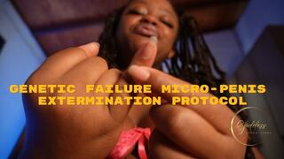 Ebony Female Domination Goddess Aspen Aires: Genetic Failure Micro Penis Extermination Protocol