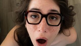 Cute Trans Femboy Begs Step-Daddy To Fuck Her For The First Time - Passionate Moaning, Deepthroat, Riding & Cum In Mouth