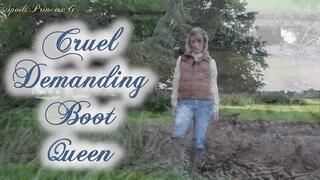 Cruel & Demanding Boot Queen