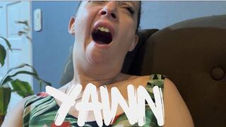 yawn morning