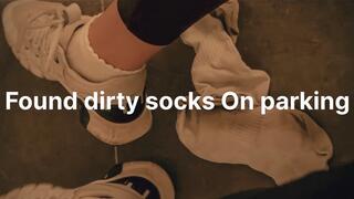Jogging Back, Found Dirty Socks on Parking Lot – Tried Them On, Walked a Bit & Returned Them!