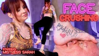 Mistress Sarah: Full Weight Face Crushing – No Breathing Allowed - 4K UHD MP4