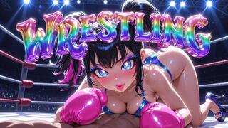 Oiled & Dominated: Relentless Wrestling Submission - Sweat, Scissoring, Grinding & Commanding Control