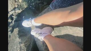 Come to the sea and smell my sweaty white socks and suck my feet