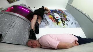 Verbal Domination Head Crushing Danielle 4 FLOOR CAM (4K)
