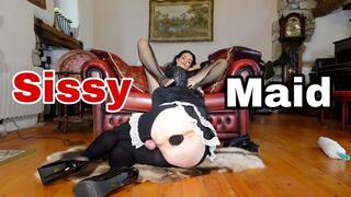 Femdom Sissy Slave Maid