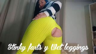Stinky farts y Wet leggings