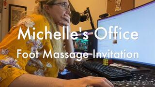 Michelle's Office Foot Massage Invitation