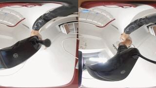 3DVR180 MARTINA shoes - POV trampling on human-shaped carpet