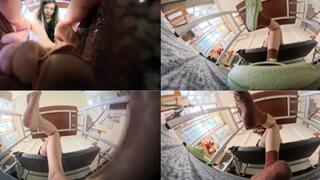 NEW VR360 humiliates you who is hidden in the smelly socks