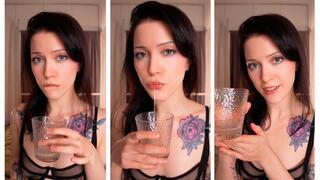 Drink My Warm Thick Saliva