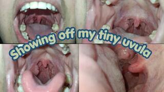 Moving, vibrating my uvula